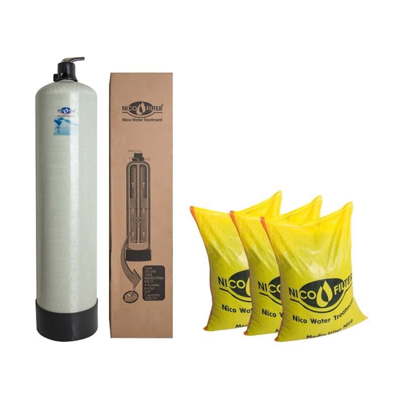 Nico Water Filter - 1354 - Saringan Air Keruh Kuning dan Berbau - Air Sumur - Hasil Terbaik