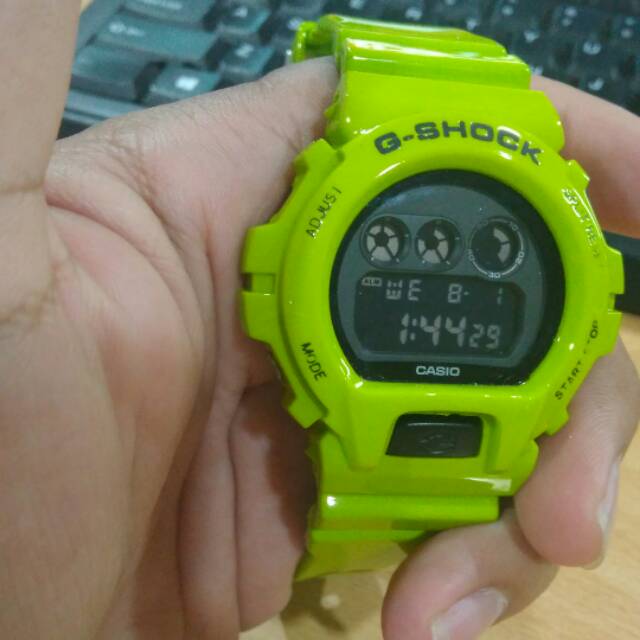 Casio Gshock DW6900 BBN (custome bnb non ori kermit)