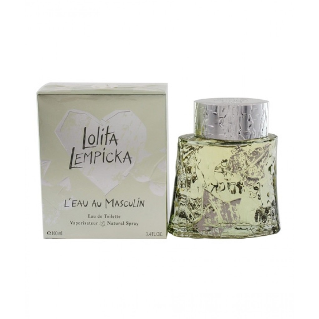 PARFUM PRIA LOLITA LEMPICKA LEAU AU MASCULINE EDT 100 PERFUME ORI + BOX MINYAK WANGI COWOK COWO LAKI