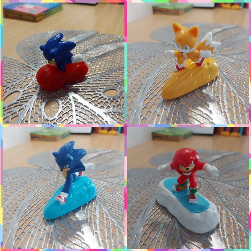 Mainan Sonic The Hedgehog 2 Mcd Happy Meal Ori