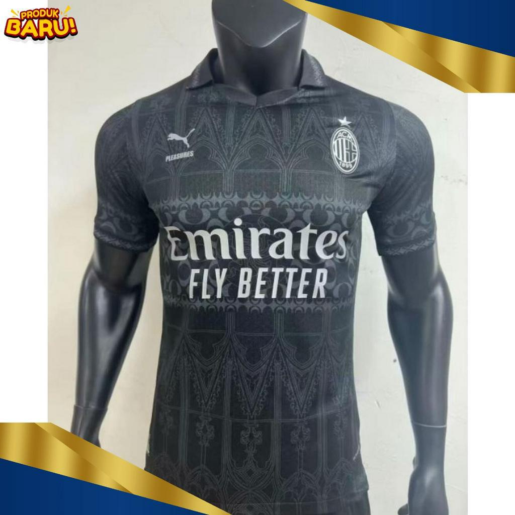 HANYA DISINI PROMO JERSEY PLAYER ISSUE AC MILAN 4TH PLEASURE 224 JERSEY PLAYER ISSUE PI