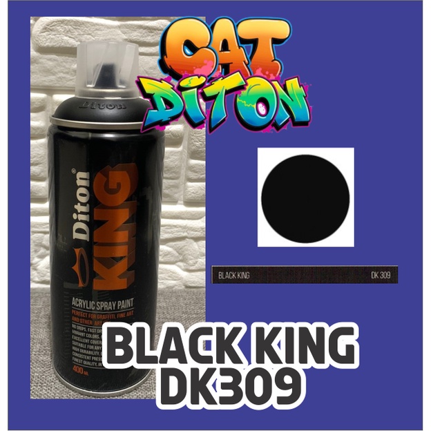 

Diton King DK309 BLACK KING - Acrylic Spray Paints