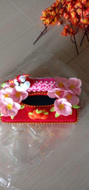 Kotak Tisu Imlek Barongsai