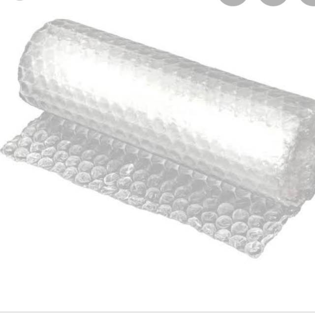 

Tambahan Bubble wrap untuk packing