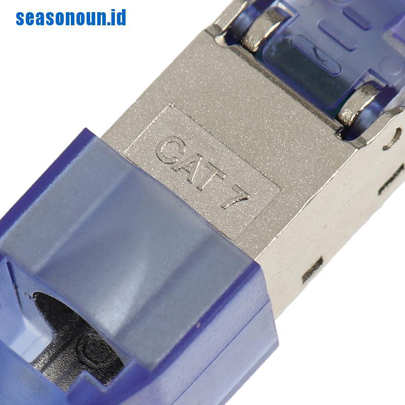 (Ssn) Cat6A / 7 / 8 Konektor Ftp Rj45 Bahan Metal