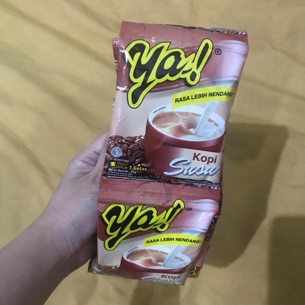 

1 RENTENG/ 1 RENCENG YA KOPI SUSU ISI 10PCS