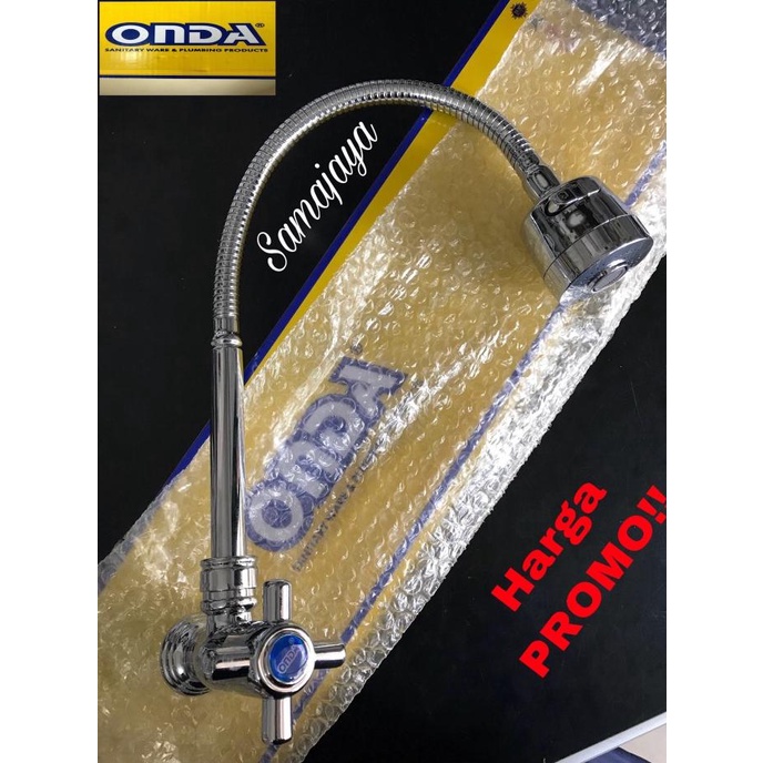 Kran Angsa Flexible ONDA V688 CA . Kran cuci piring ONDA. Kran sink