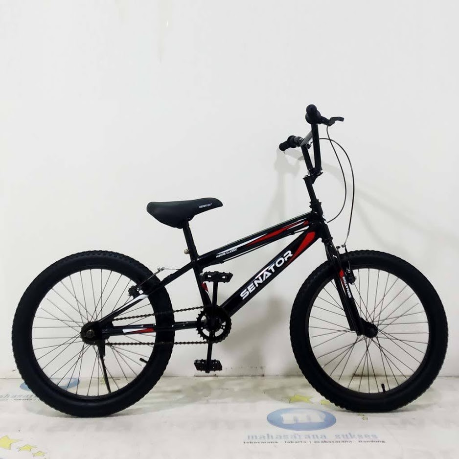 Sepeda Bmx Senator Hibore Classic Remaja Dewasa 20 Inci Hi Ten Steel Opc Crank V Brake Bmx Bike Shopee Indonesia