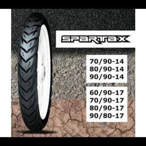 Ban Motor Tubeless ( TL ) FDR Spartax 80 / 90 - 17 ring 17