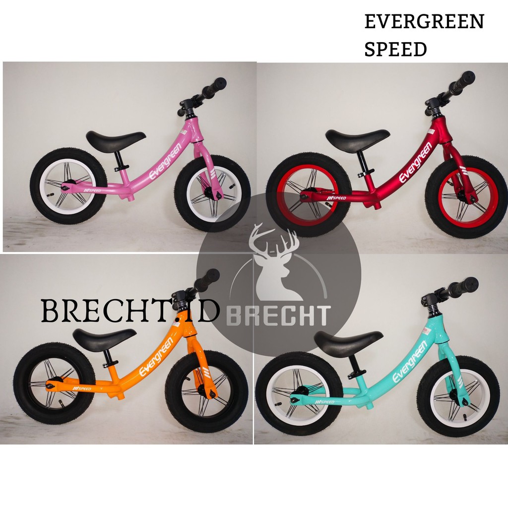 Sepeda Anak Balance Bike Evergreen Speed Original
