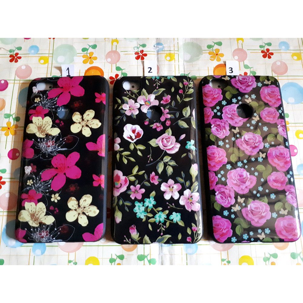 Softcase Case Glossy Bunga For Xiaomi Redmi Note 5A