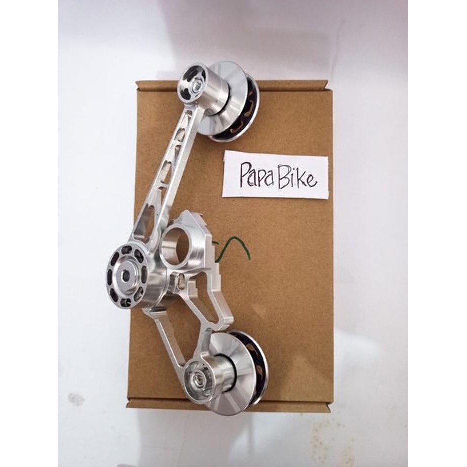 TENSIONER SMITH BROMPTON INTERNAL GEAR BROMPTON PIKES 3SIXTY TRIFOLD SILVER TERMURAH TERLARIS