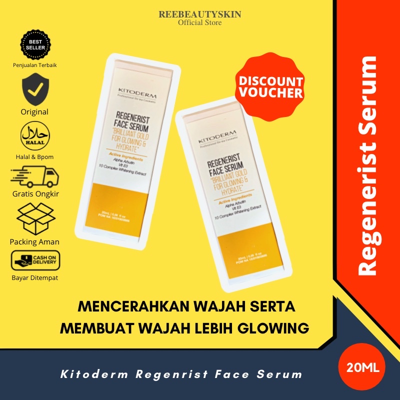 Kitoderm Regenerist Face Serum Glowing