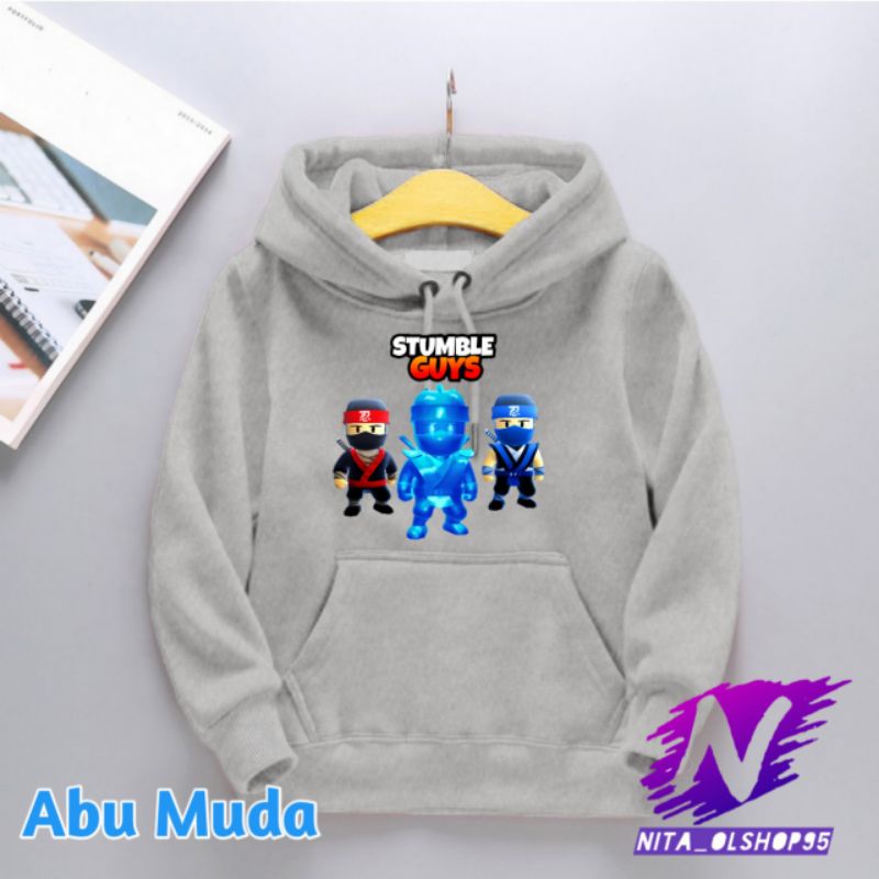 diskon spesial hoodie anak stumble guys ninja