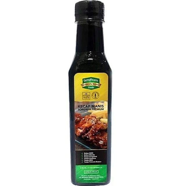 

Kecap Manis Sorghum Premium non Kedelai, non Garlic, non MSG