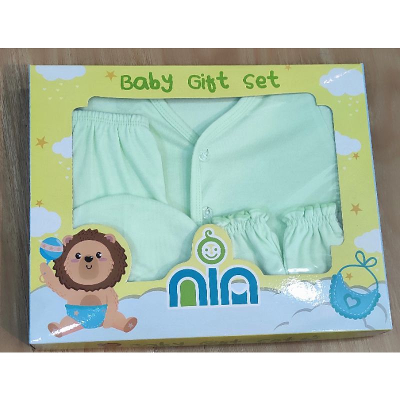 SALE!!! GIFT SET BAJU BAYI NIA-PAKET KADO BAYI-1 SET PAKET BAJU BAYI NIA