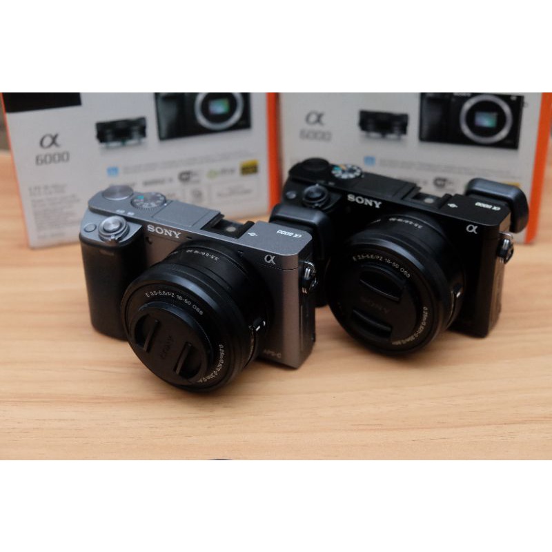 kamera sony a6000 fullsetbox muluss   garansi toko   best quality 100  oryginal           terlaris s