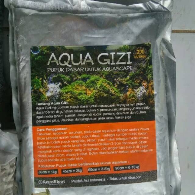 Aqua Gizi Pupuk Dasar Aquascape