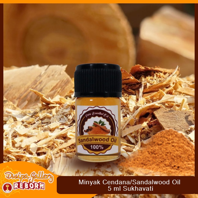 Minyak Cendana Kupang / Sandalwood oil 5 ml Sukhavati 100% Murni