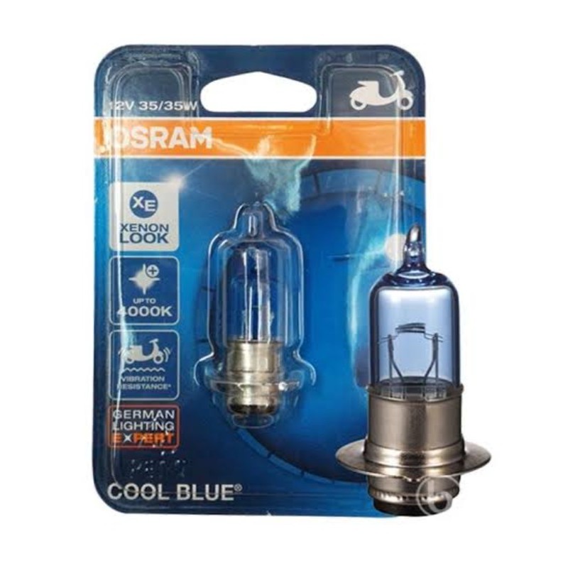 Lampu Bohlam Halogen Motor OSRAM Cool Blue M5 Kaki 1
