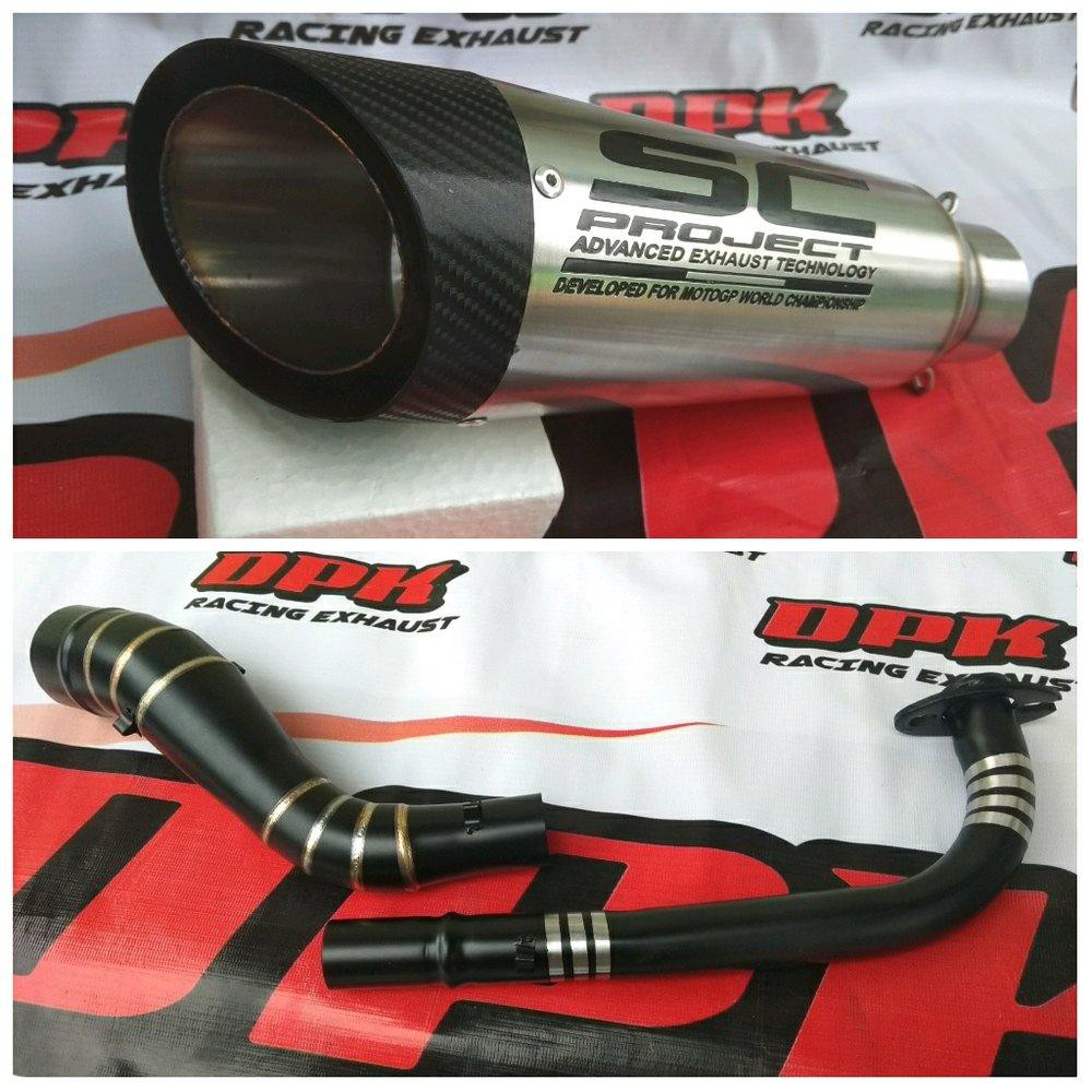 Knalpot Sc Project S1 Full System Yamaha Aerox 155 Nmax