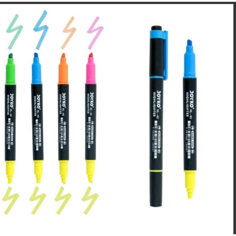 

stabilo/highligter joyko 2 sisi HL-43