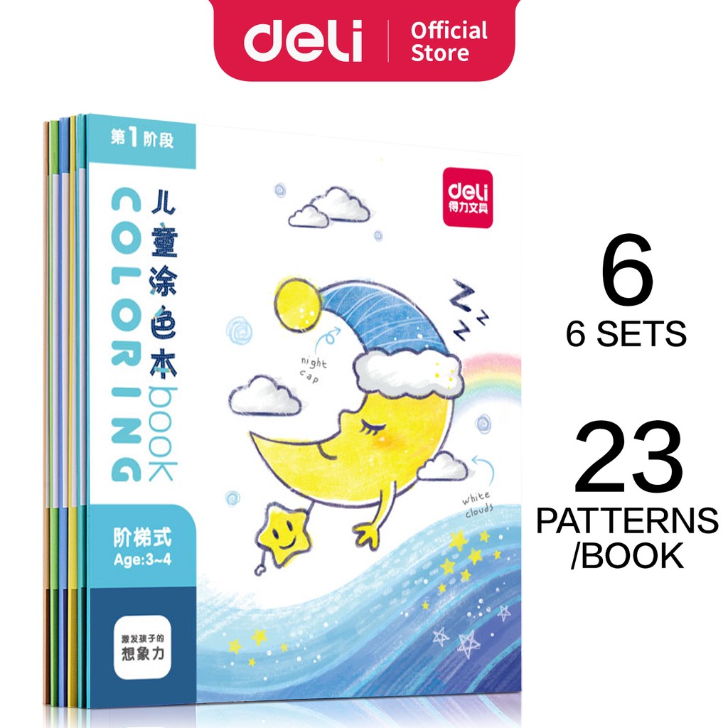 

Buku Mewarnai / Drawing Book DELI Cover Animasi - 73353