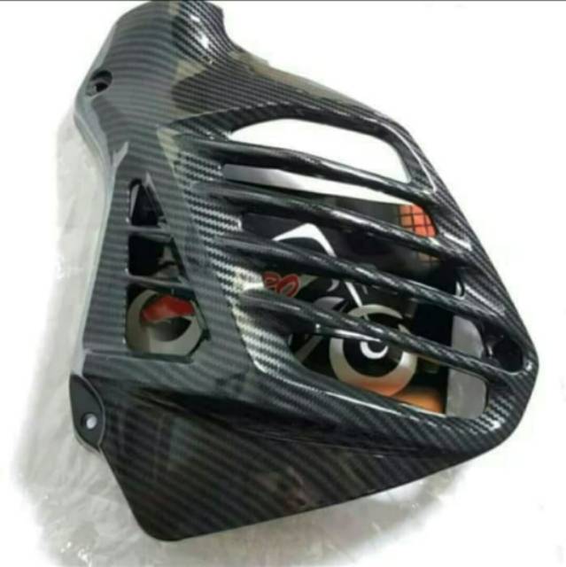 Cover tutup radiator carbon yamaha nmax