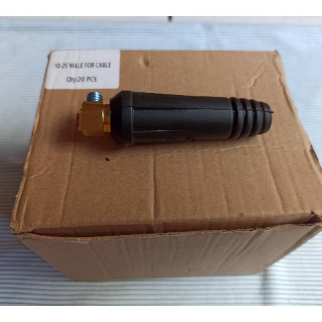 Conector travo las male ( cowo ) / konektor travo las / sambungan colokan kabel las