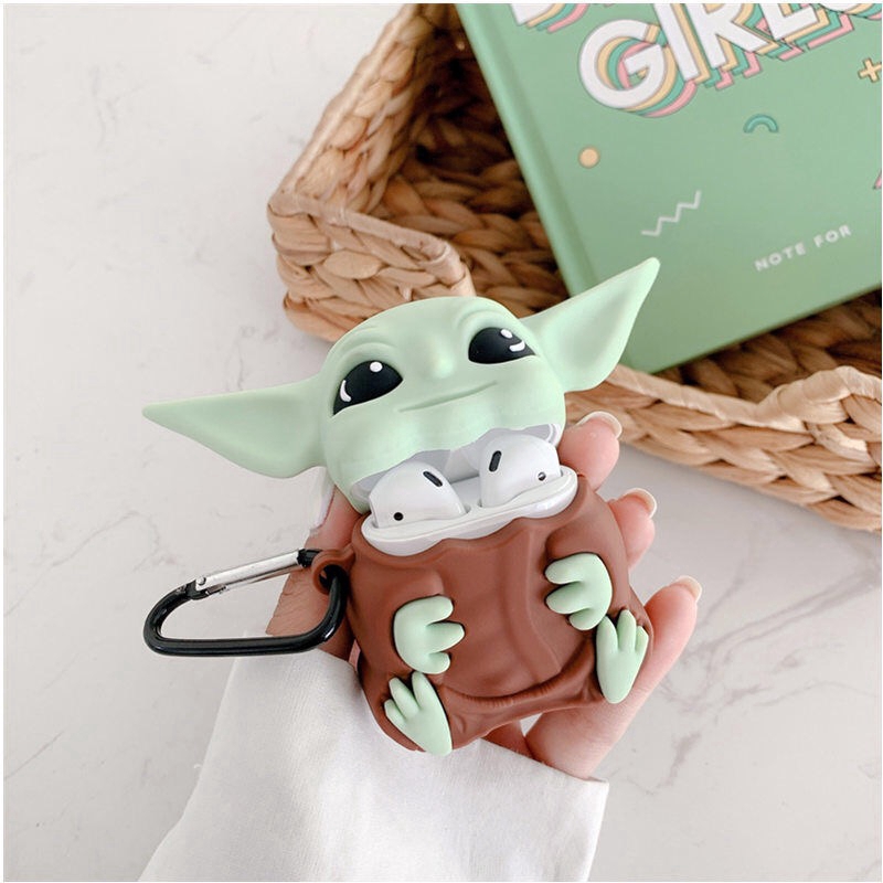 Case Airpods Pro Airpods Gen 1 2 Star Wars Yoda Shockproof Portable Earphone Penutup Silikon Lembut Shopee Indonesia