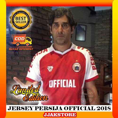 Jersey Persija Jakarta Jakmania Jakartans Retro Training 2018 Merchandise Atribut Bola