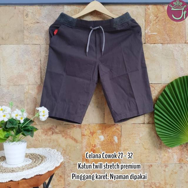 Grosir celana pria twill strecth size (27-32) @45K min 4pcs