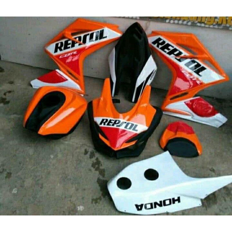 full set modif cbr facelift body costum model cbr250rr