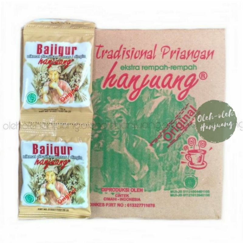 

Bajigur Hanjuang Box [120 Sachet @22gr]