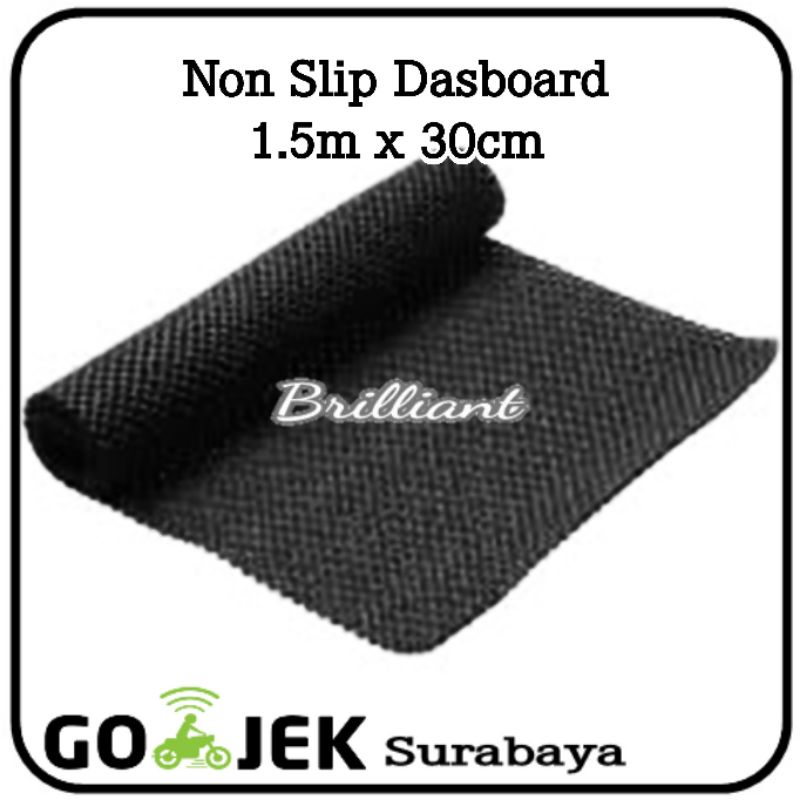 Non Slip Dashmate Dasboard - Anti Selip Karpet Dasboard - Besar Panjang 1.5meter x 30cm