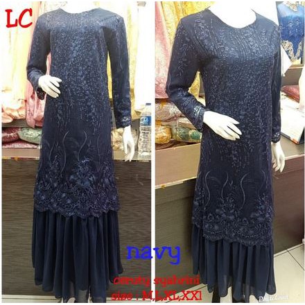 dress ceruty syahrini berkualitas