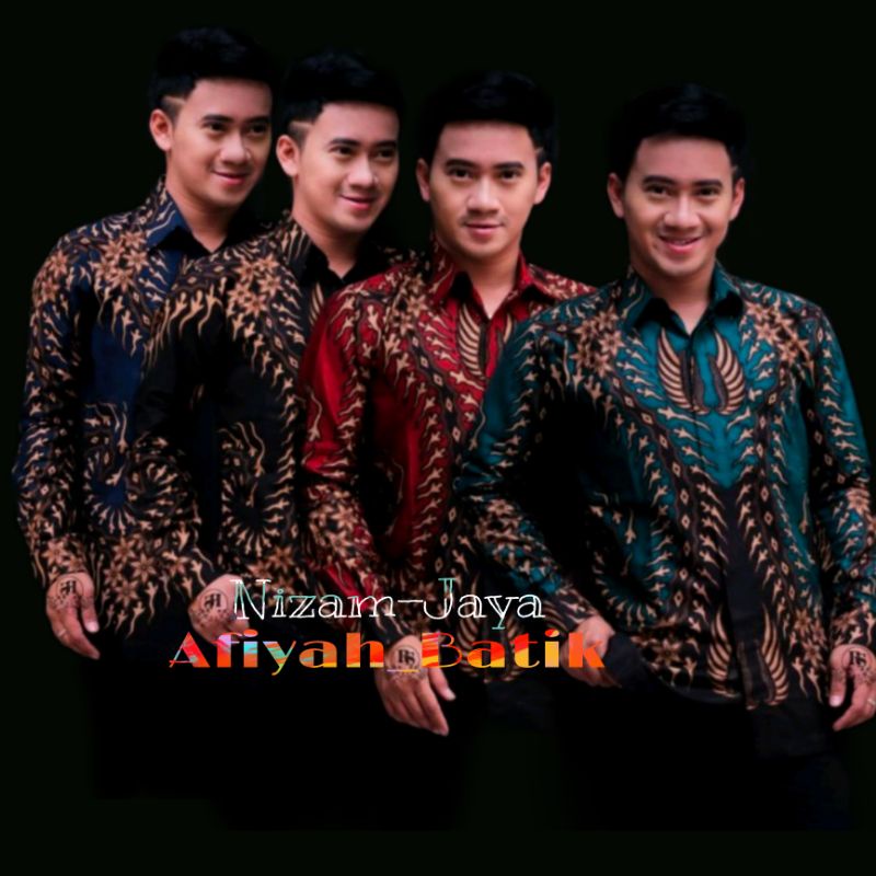 Kemeja Batik Pria Baju Batik Pria Lengan Panjang Batik Pria Modern Terbaru Motif Keris Jawa Baru Kel