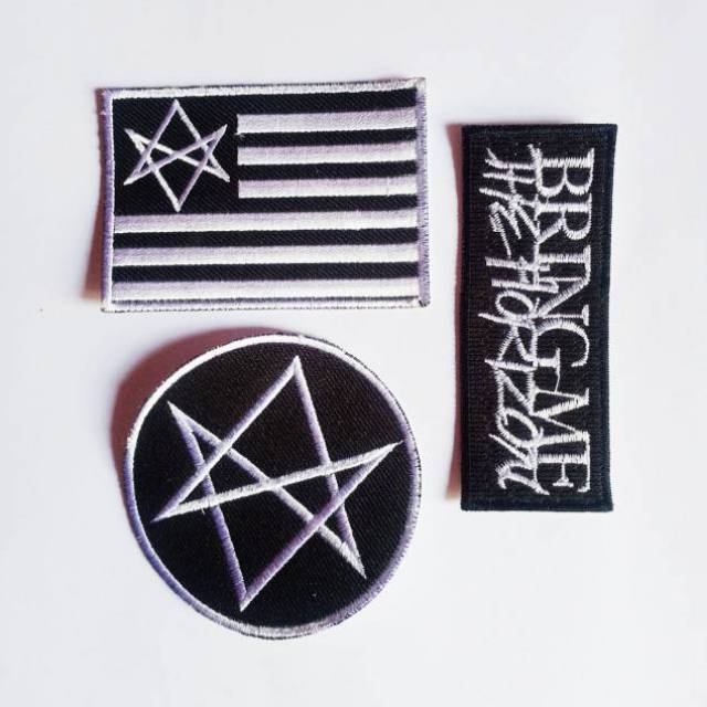 Patch bordir BMTH sepaket