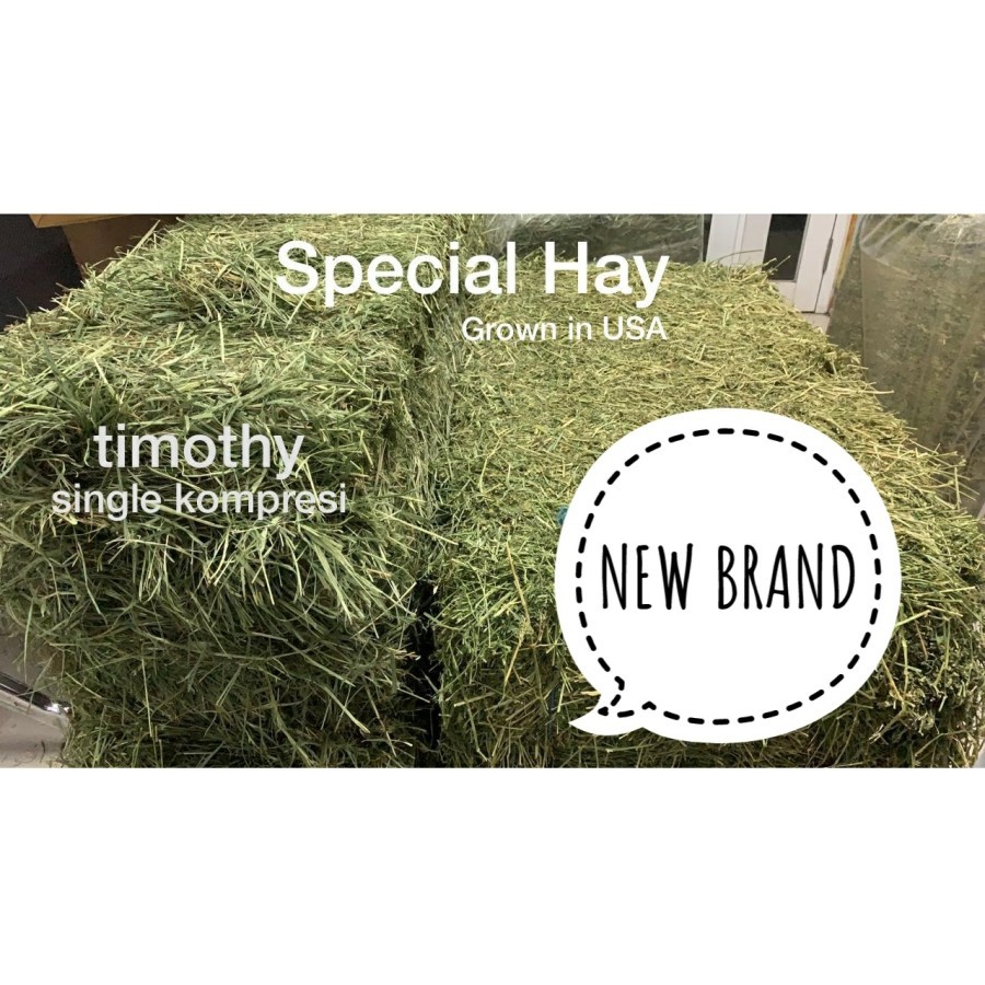 Image of Timothy Hay 1kg by SPECIAL HAY Timothy 1 kg Rumput Hay Kelinci Terbaik #1