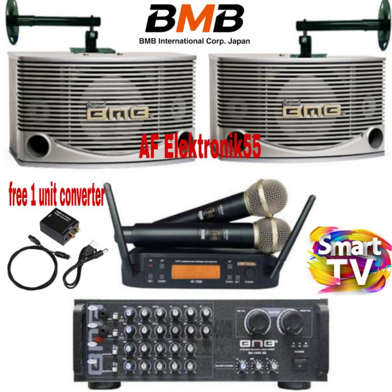 Paket sound system karaoke Set full BMB Garansi Resmi BMB
