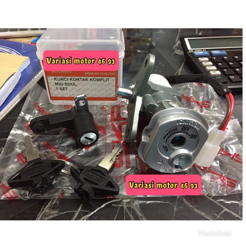 kunci kontak mio soul karbu