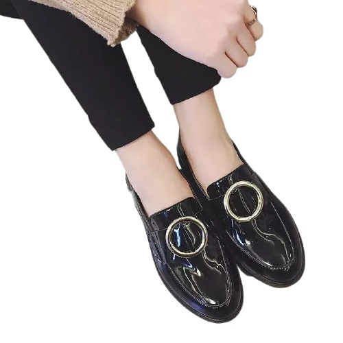 SEPATU WANITA DOCMART / SEPATU FLAT LOAFER STYLE NOL 092