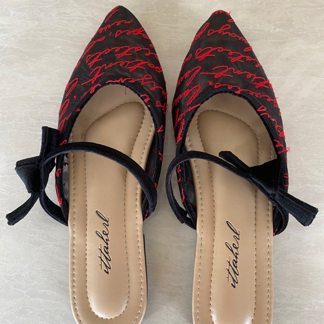 Ittaherl love letter slipper ink