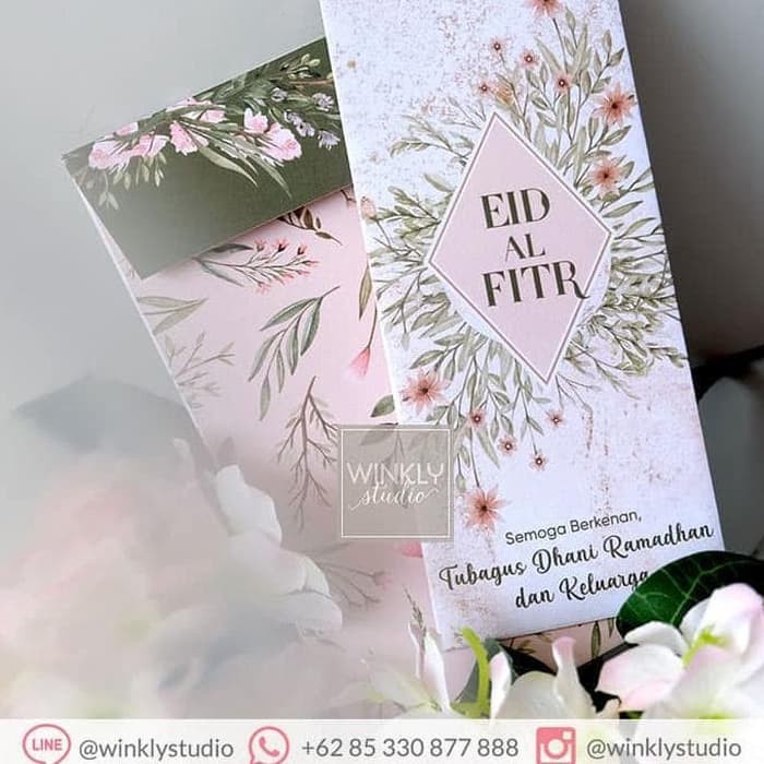 

Custom Amplop Lebaran THR Angpao Idul Fitri Angpau Hari Raya R36