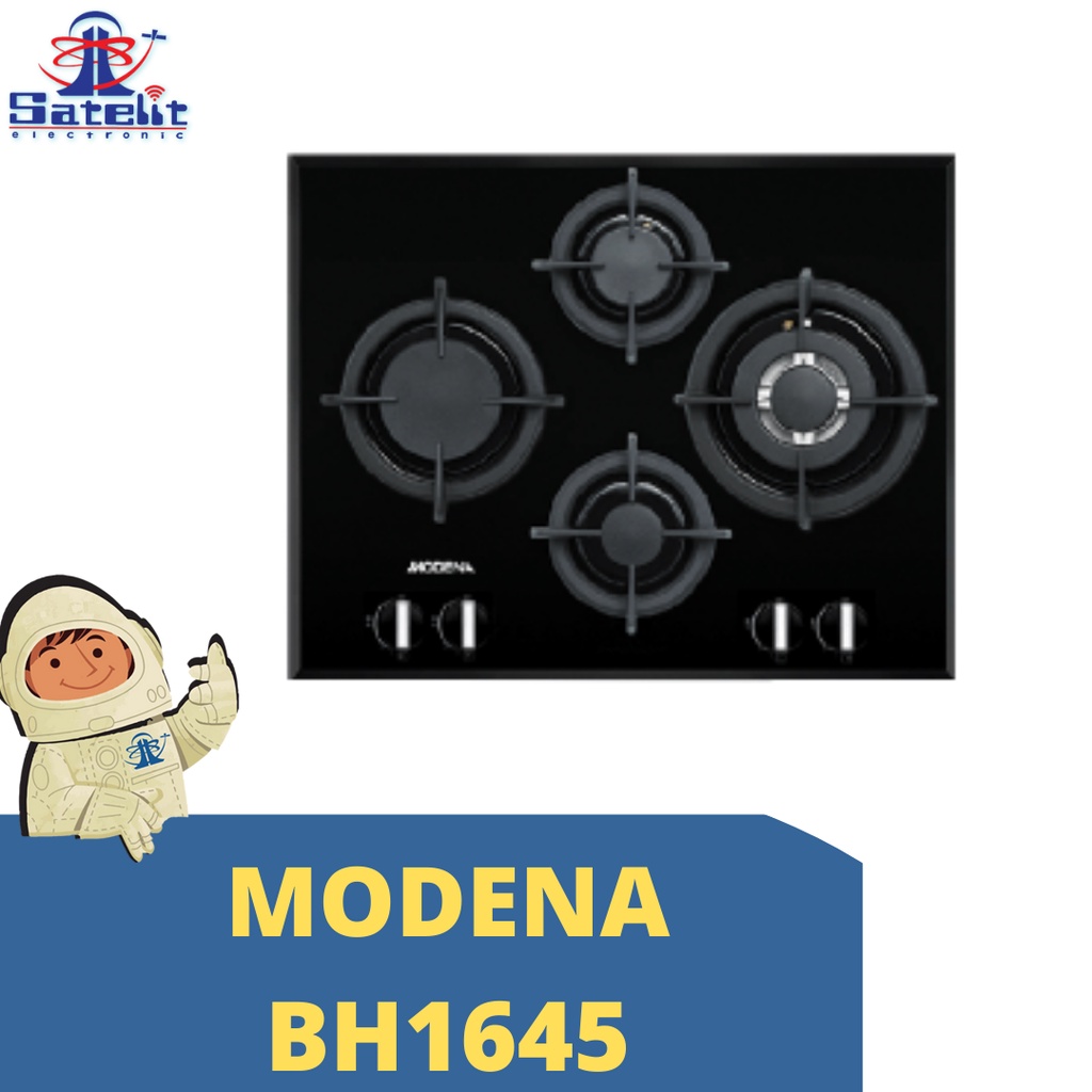Modena Kompor Gas Tanam 4 Tungku BH1645