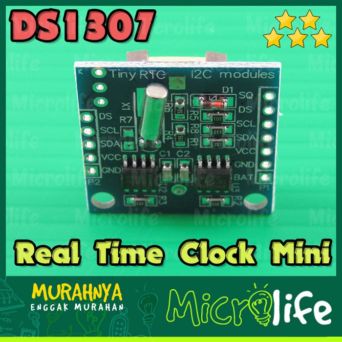 DS1307 REAL TIME CLOCK TINY DS 1307 RTC MINI