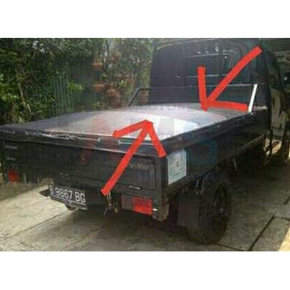 Besi Terpal Bak Belakang Pickup Mitsubishi L300 1Set + Kancingan Sae