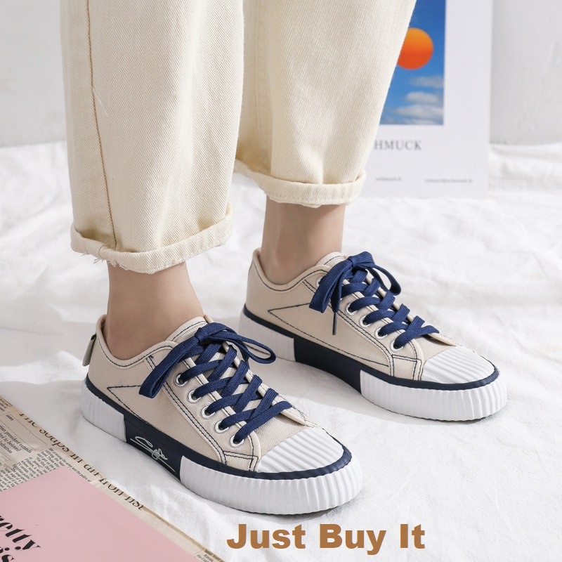 JBI-0250[ Bisa COD ] Sepatu Sneakers Canvas Wanita Original Import sytel Korea-Sepatu Canvas Wanita Import sytel Korea High Quality