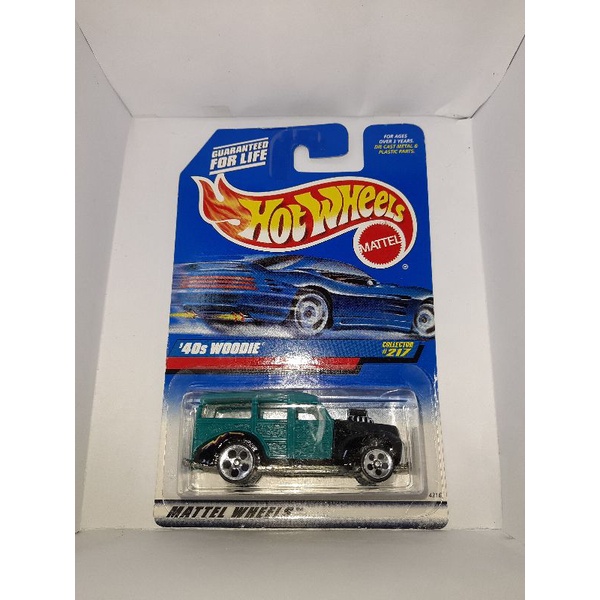 Hot Wheels hotwheels Classsic '40s Woodie Hijau