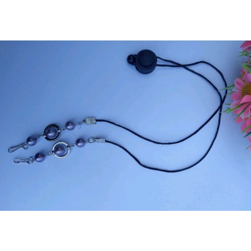 konektor masker strap masker hijab dan non hijab pengait masker konektor masker mutiara strap masker